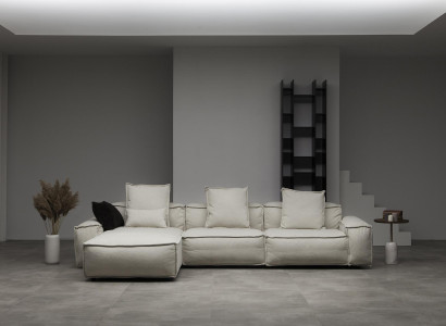 Corner sofa Upholstery Country House Modern Living landscape Fabric Sofa Couches Furniture